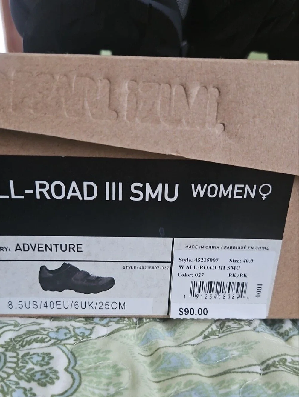 Pearl Izumi All-Road III SMU Women’s Shoe - Black